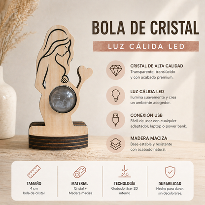 BabyBond – Lámpara de Ecografía Personalizada
